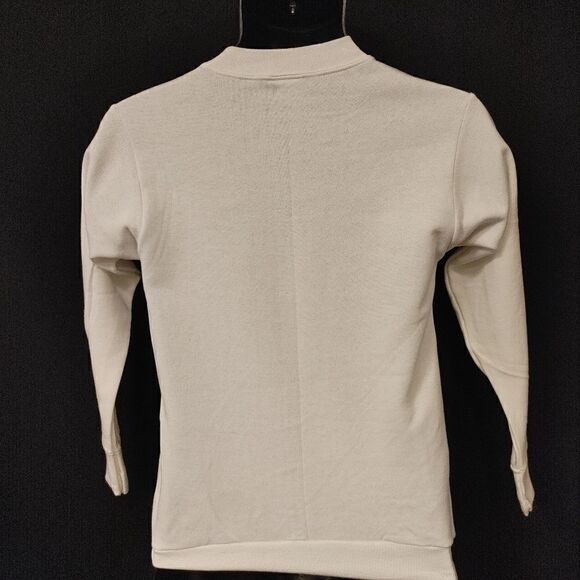 GIRL'S KID TEES LONG SLEEVE WHITE SWEAT SHIRT - Picture 2 of 5